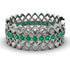 Crown Emerald Band - Hadley No. 6